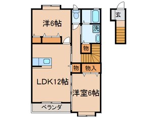 レイクサイド昴の物件間取画像